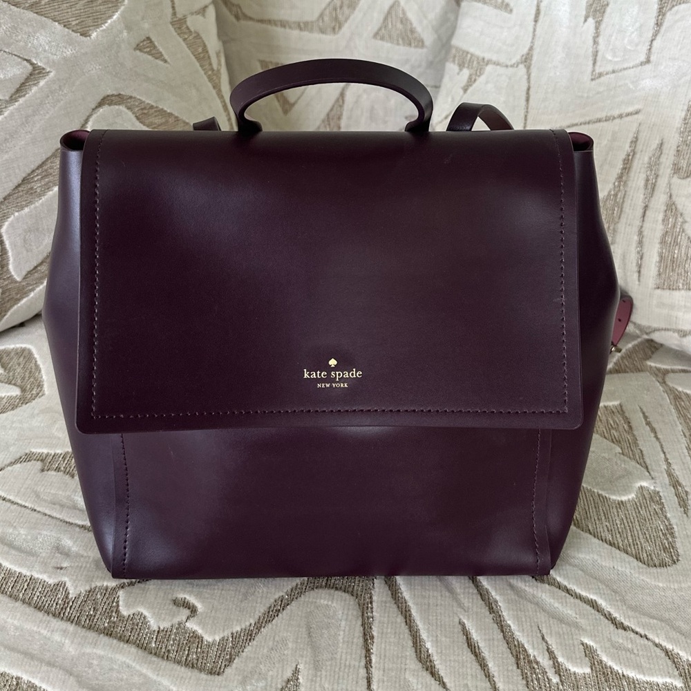 Burgundy Kate spade ♠️ backpack